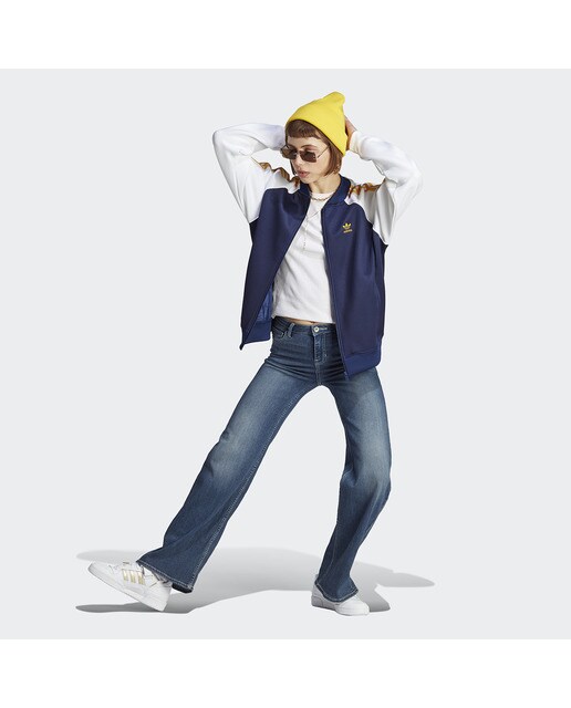 Chaqueta de mujer SST Adicolor classics adidas Originals - Azul Azul-5