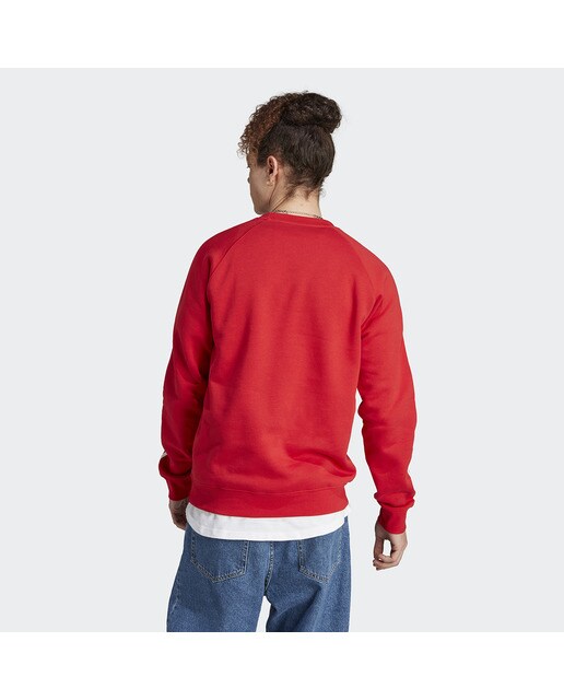 Sweatshirt Adicolor Classics 3 faixas Originals Vermelho-2