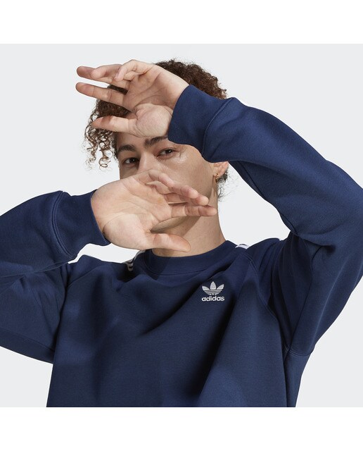 Sweatshirt Adicolor Classics 3 faixas Originals Azul-4
