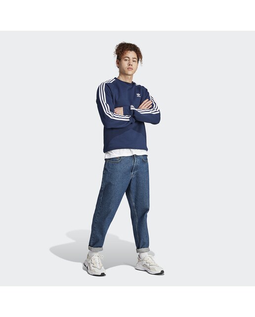 Sweatshirt Adicolor Classics 3 faixas Originals Azul-5