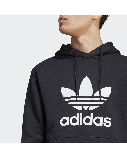 Sweatshirt de homem Adicolor Classics Trefoil adidas Originals Preto-4