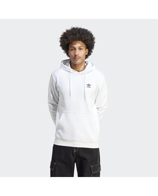 Sweatshirt Trefoil Essentials Originals Branco-1