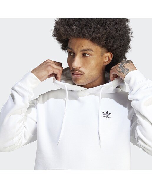 Sweatshirt Trefoil Essentials Originals Branco-4