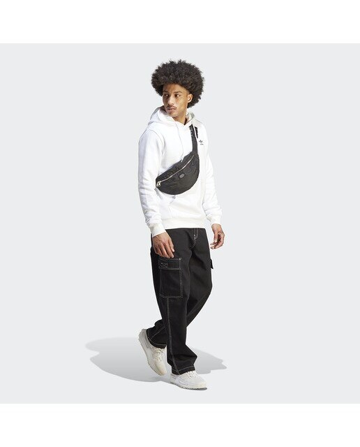Sweatshirt Trefoil Essentials Originals Branco-5