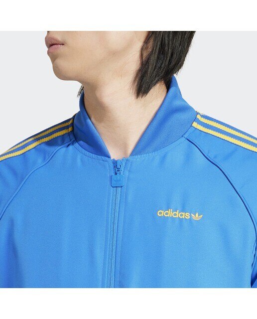Casaco de homem SST adidas Originals Azul-3