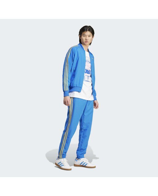 Casaco de homem SST adidas Originals Azul-5