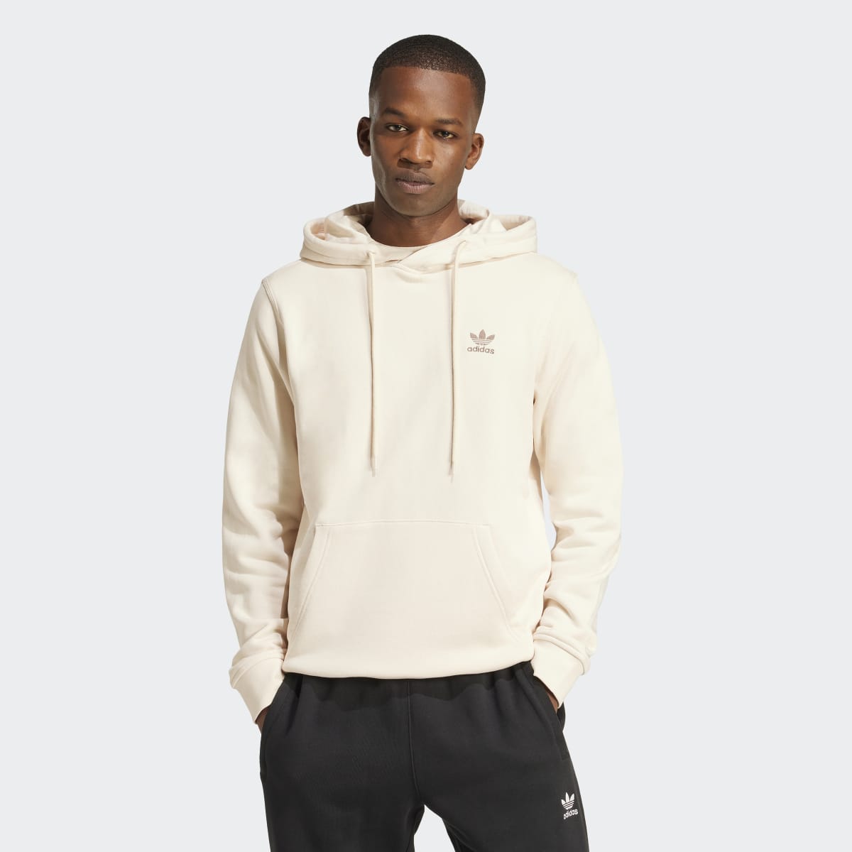 Sudadera de hombre con capucha Trefoil Essentials French Terry