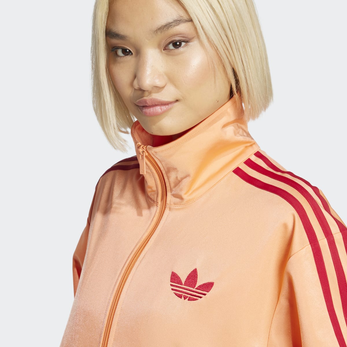 Casaco de Mulher Adicolor Classic Firebird Loose Laranja-4
