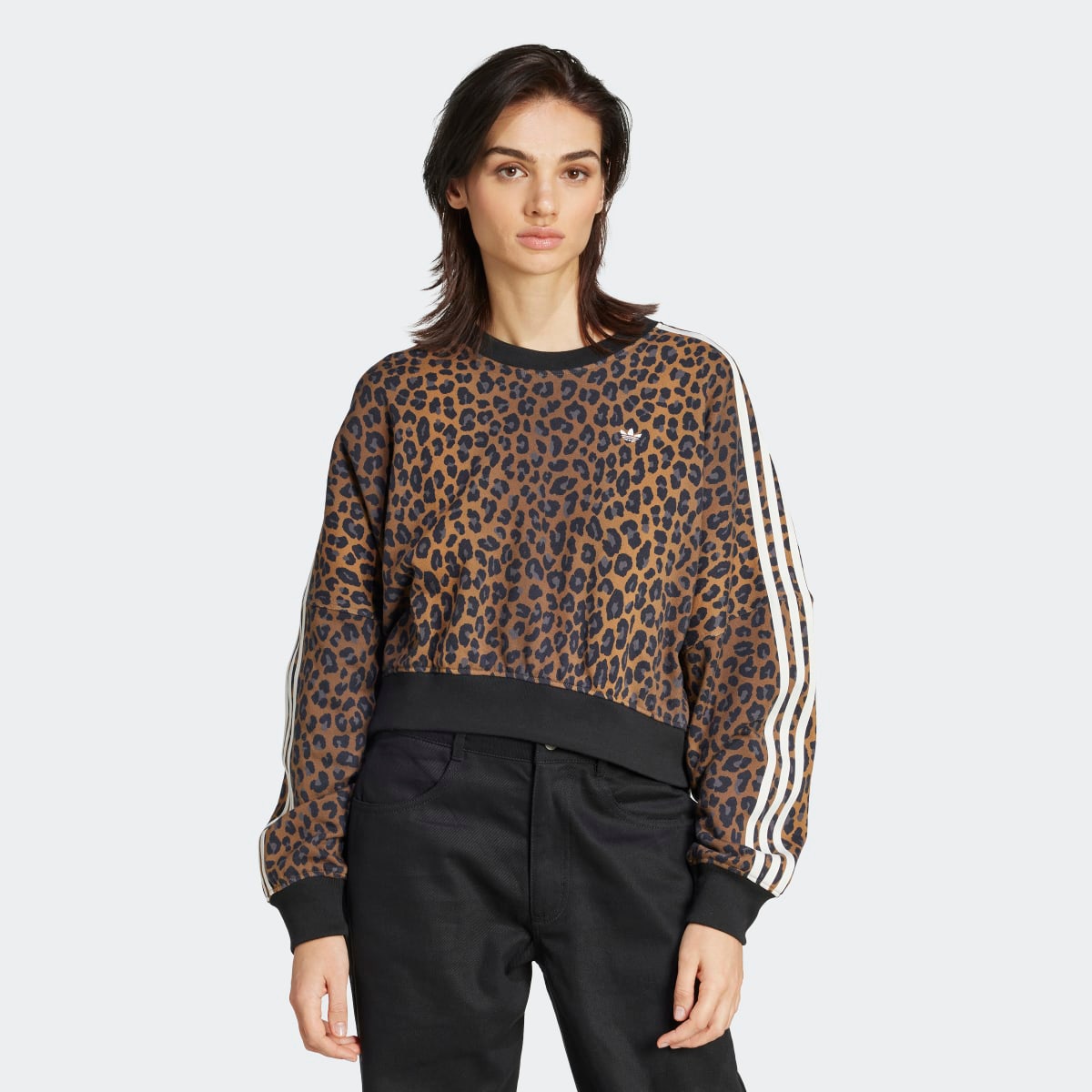 Sweatshirt de Mulher Leopard Originals Estampado-1