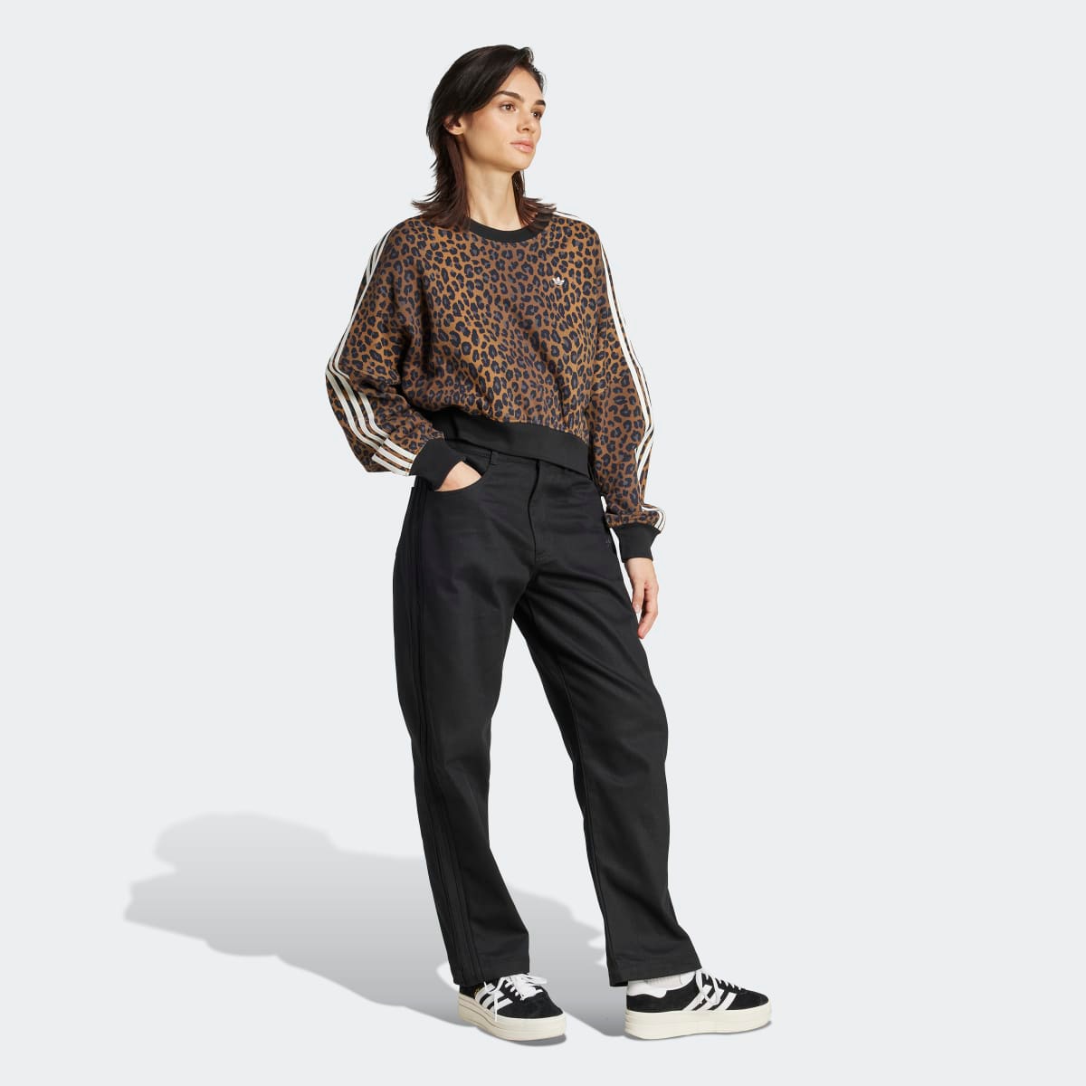 Sweatshirt de Mulher Leopard Originals Estampado-5