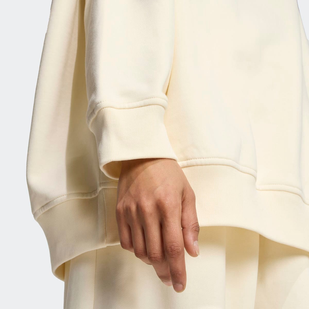 Sweatshirt de Mulher Essentials Linear Oversized Originals Branco-3