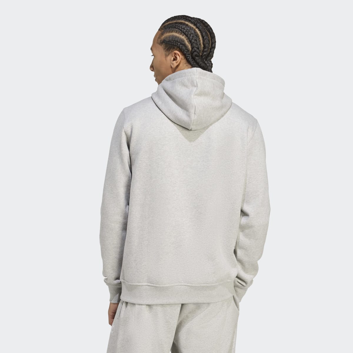 Sweatshirt de Homem Trefoil Essentials Originals Cinzento-2