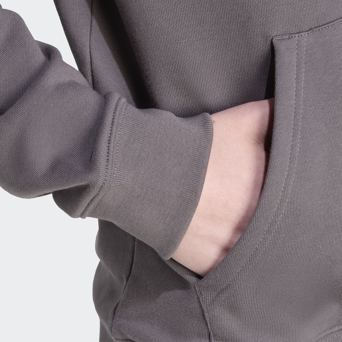 Sweatshirt de Homem Adicolor Classics Trefoil Originals Cinzento-3