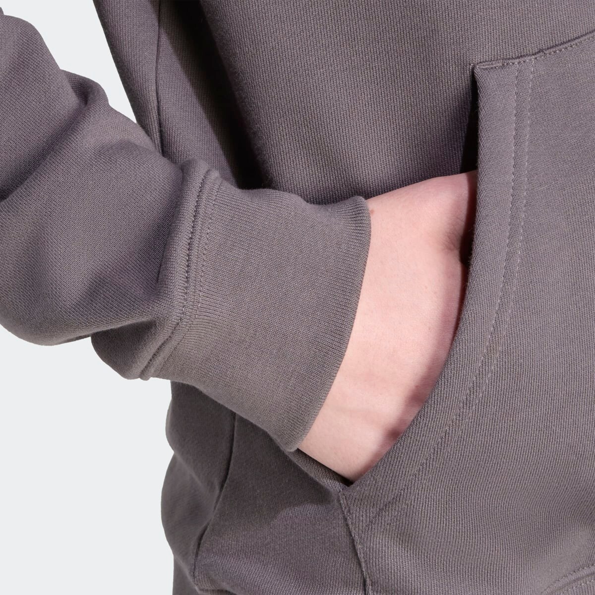 Sweatshirt de Homem Adicolor Classics Trefoil Originals Cinzento-3