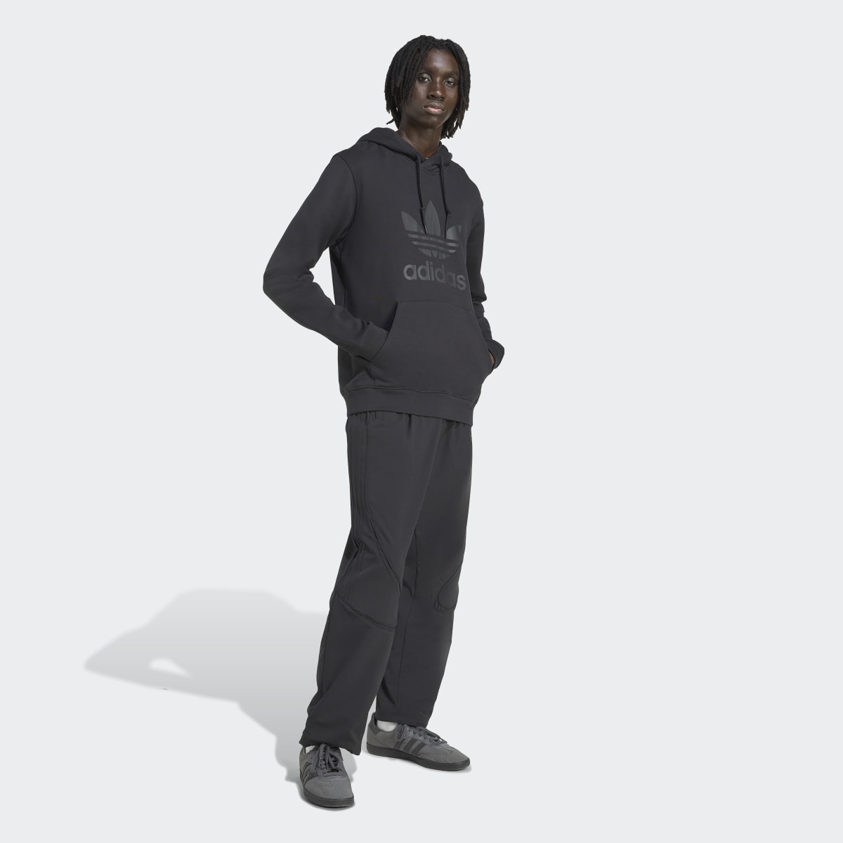 Sweatshirt de Homem Adicolor Classics Trefoil Originals Preto-5