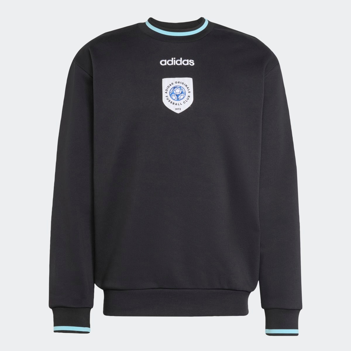 Sweatshirt de Homem Badge Originals Preto-6