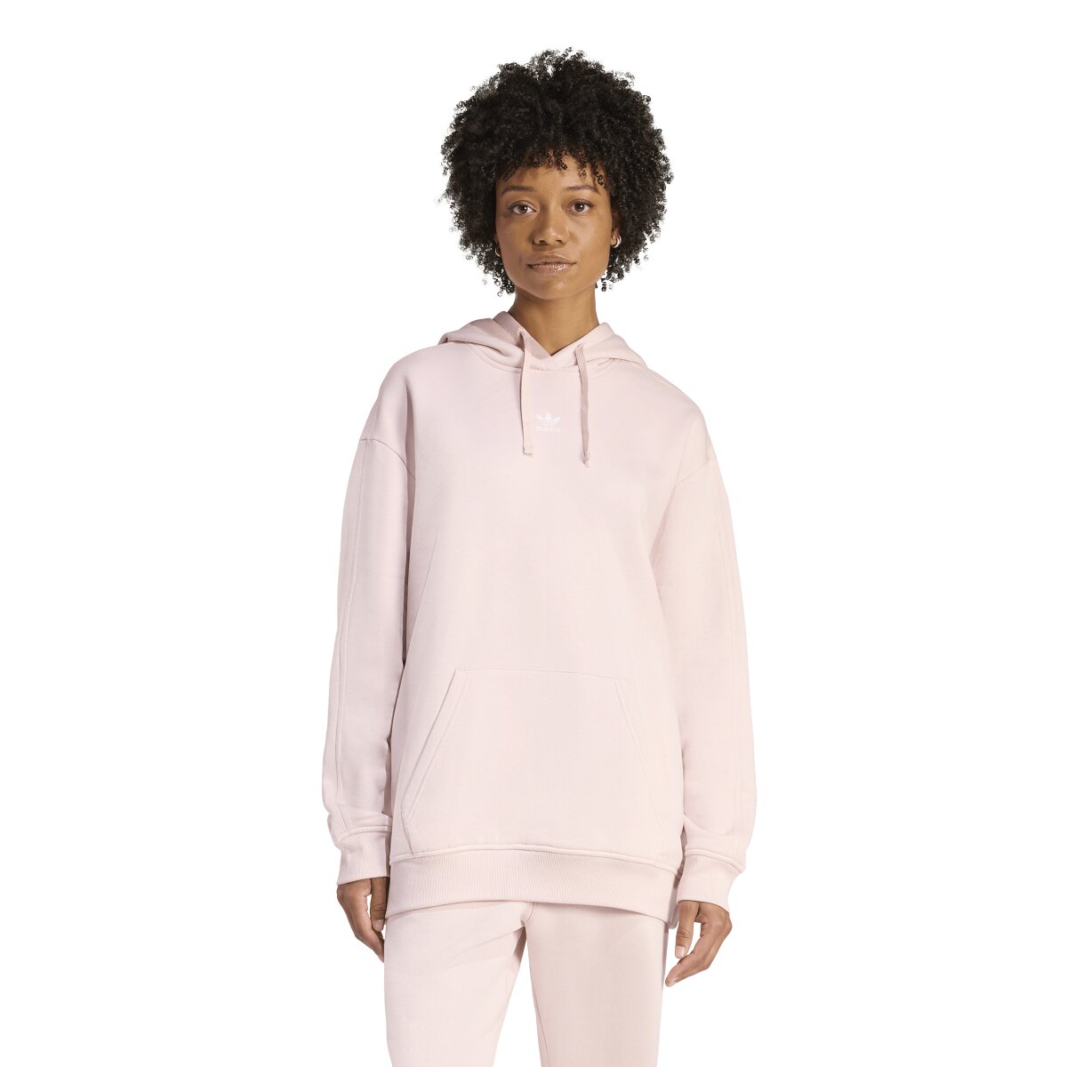 Sweatshirt de Mulher Trefoil Essentials Rosa-1