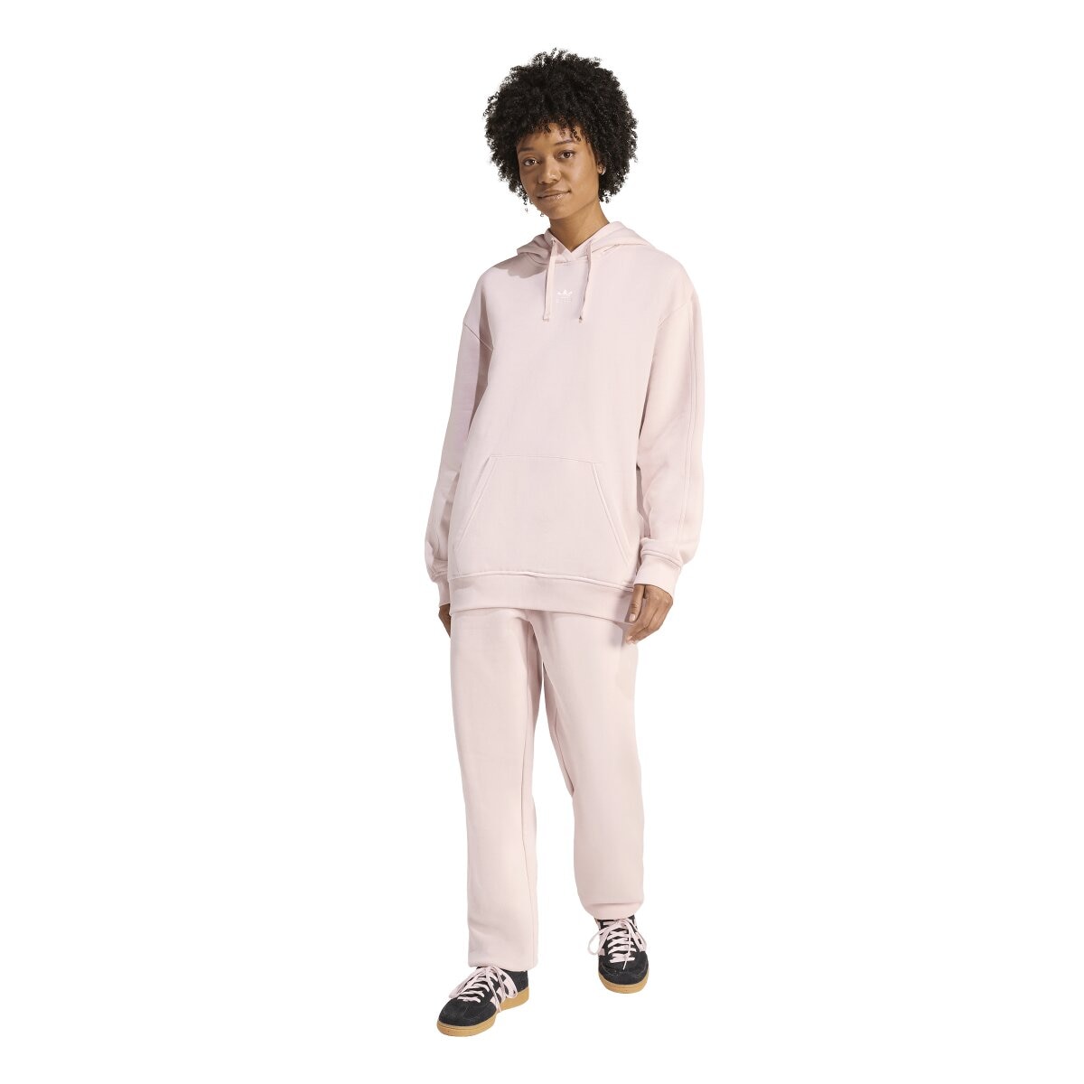Sweatshirt de Mulher Trefoil Essentials Rosa-4
