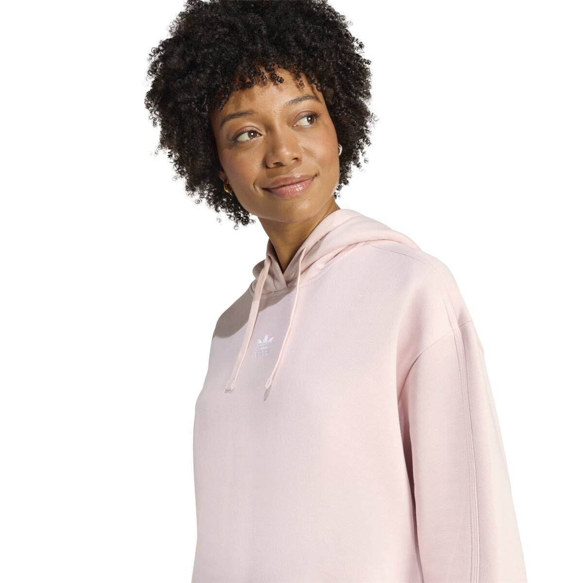 Sweatshirt de Mulher Trefoil Essentials Rosa-5