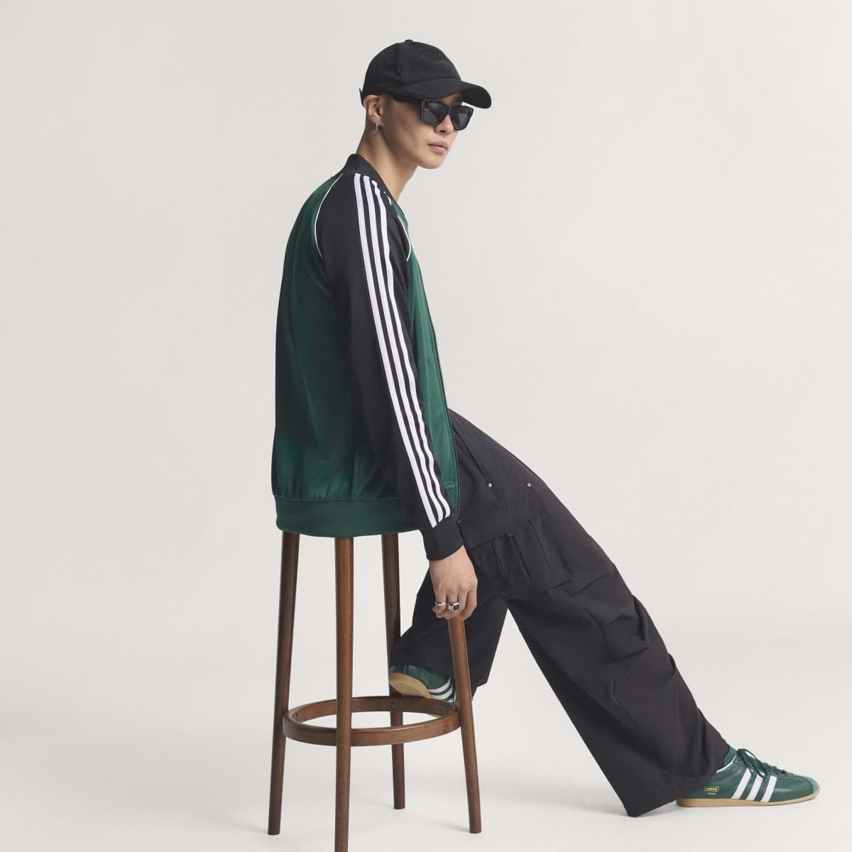 Sweatshirt de Homem Adicolor Originals Verde-4