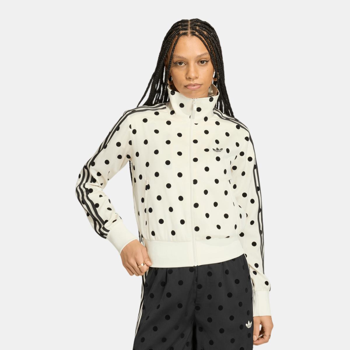 Sweatshirt de Mulher Satin Polka Dots TT Originals Branco-1