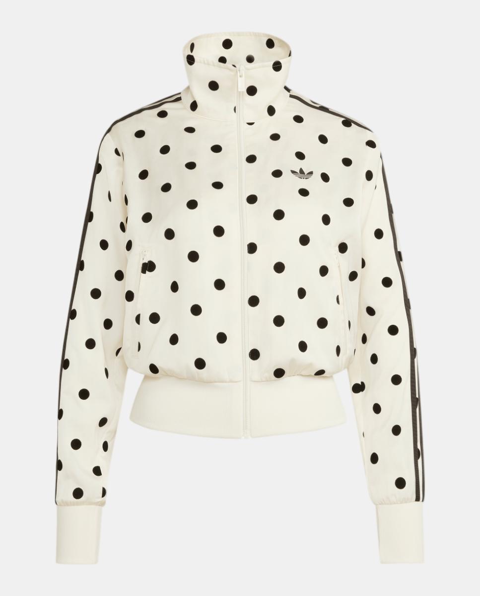 Sweatshirt de Mulher Satin Polka Dots TT Originals Branco-6
