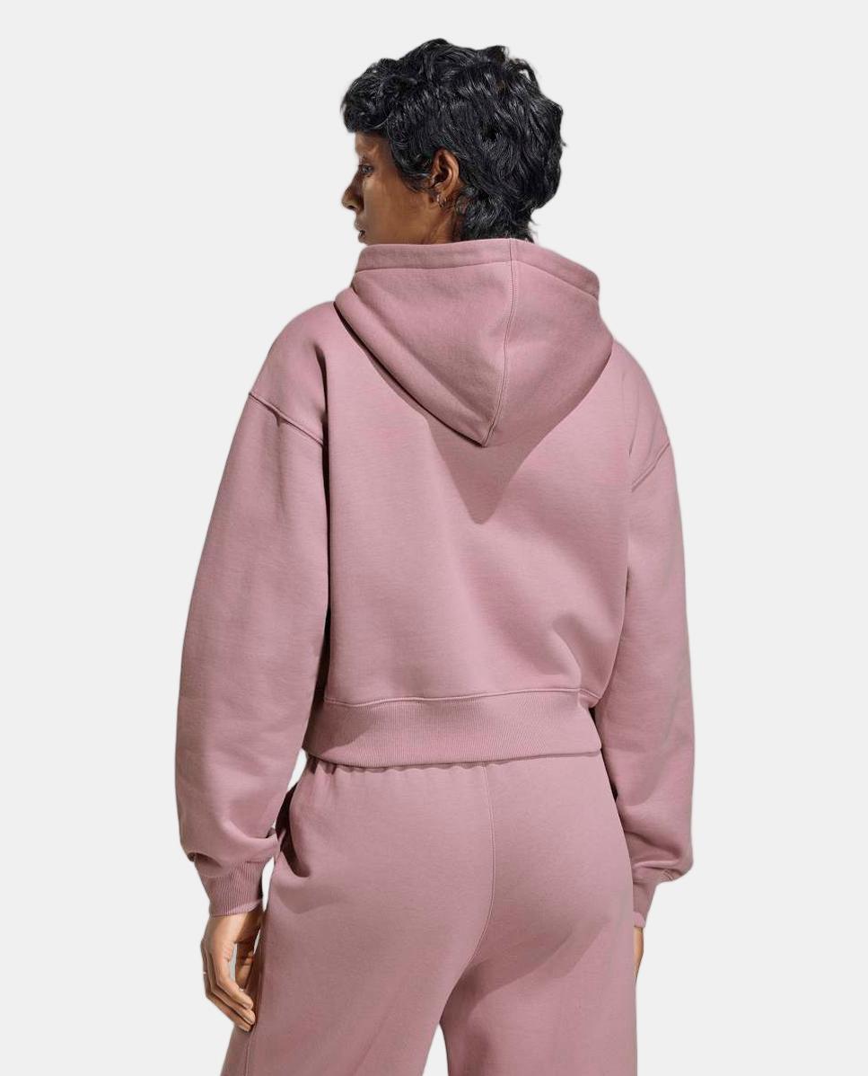Sweatshirt de Mulher Trefoil Essentials Originals Roxo-2