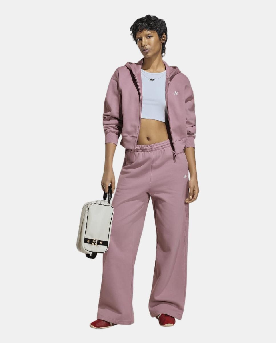 Sweatshirt de Mulher Trefoil Essentials Originals Roxo-3