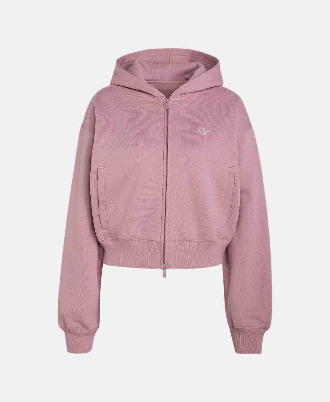 Sweatshirt de Mulher Trefoil Essentials Originals Roxo-6
