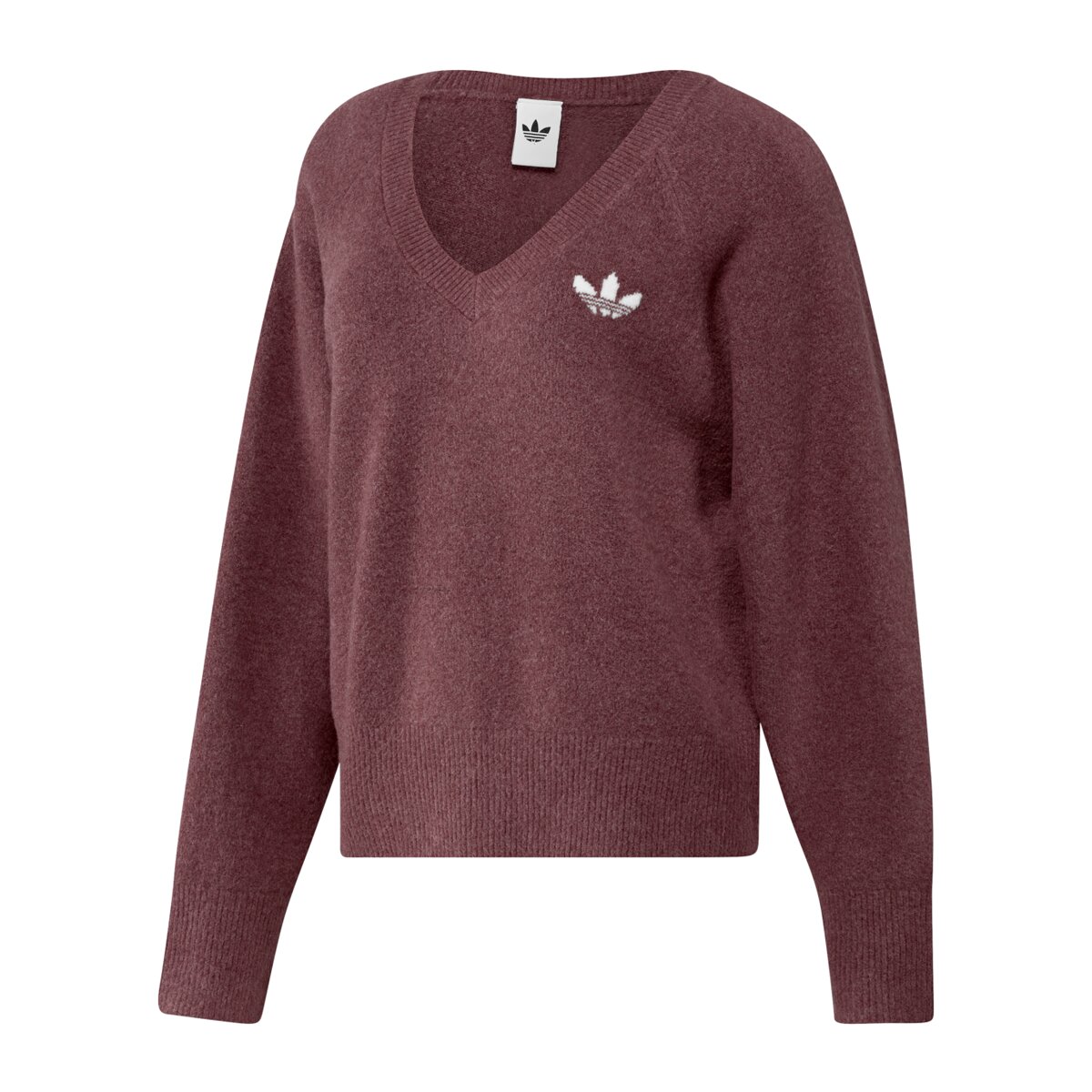 Sudadera de mujer Trefoil Essentials Adidas Originals - Burdeos Burdeos-1