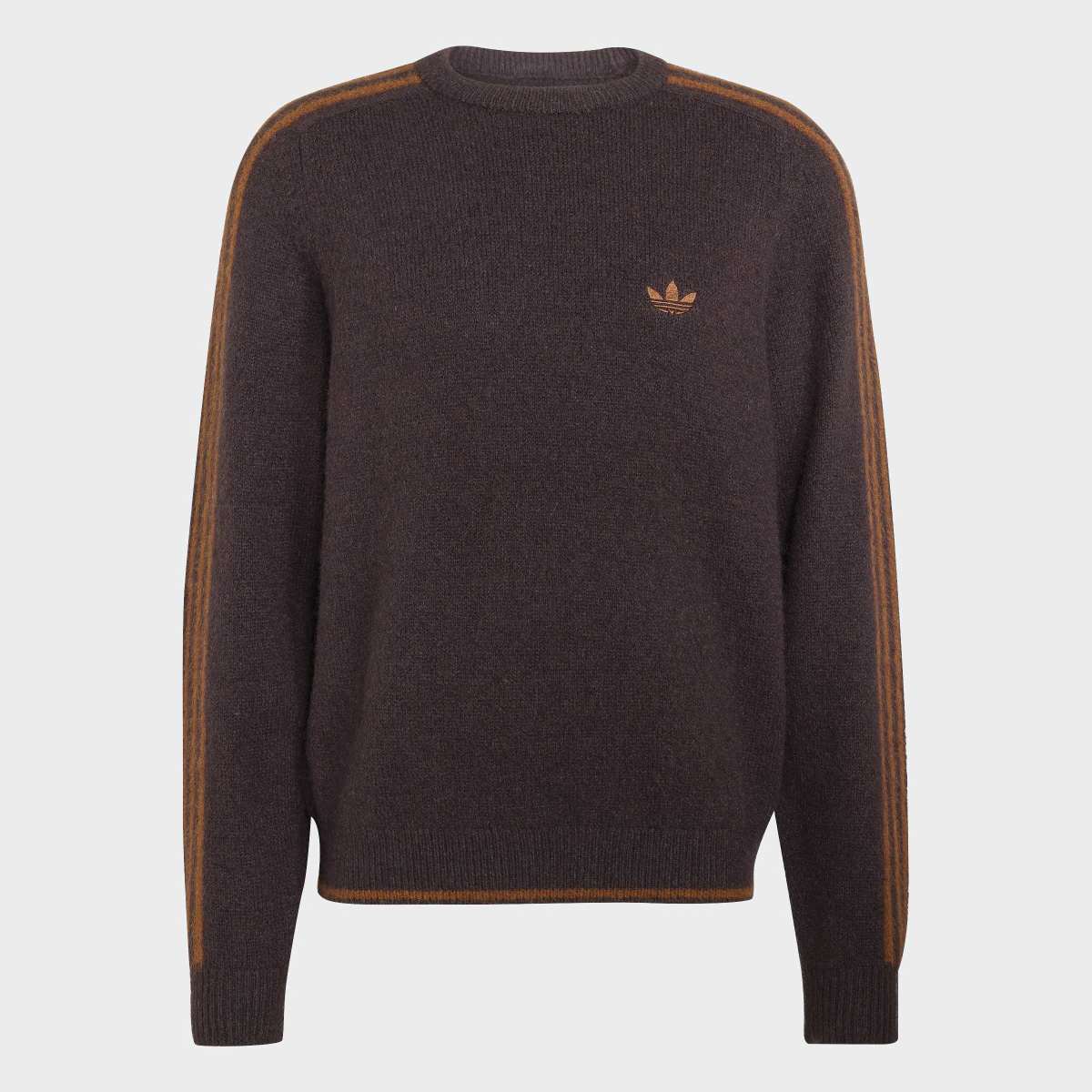 Imagen 1 de Sudaderas Casual de Hombre 3S KNIT CREW Adidas - Marrón Marrón