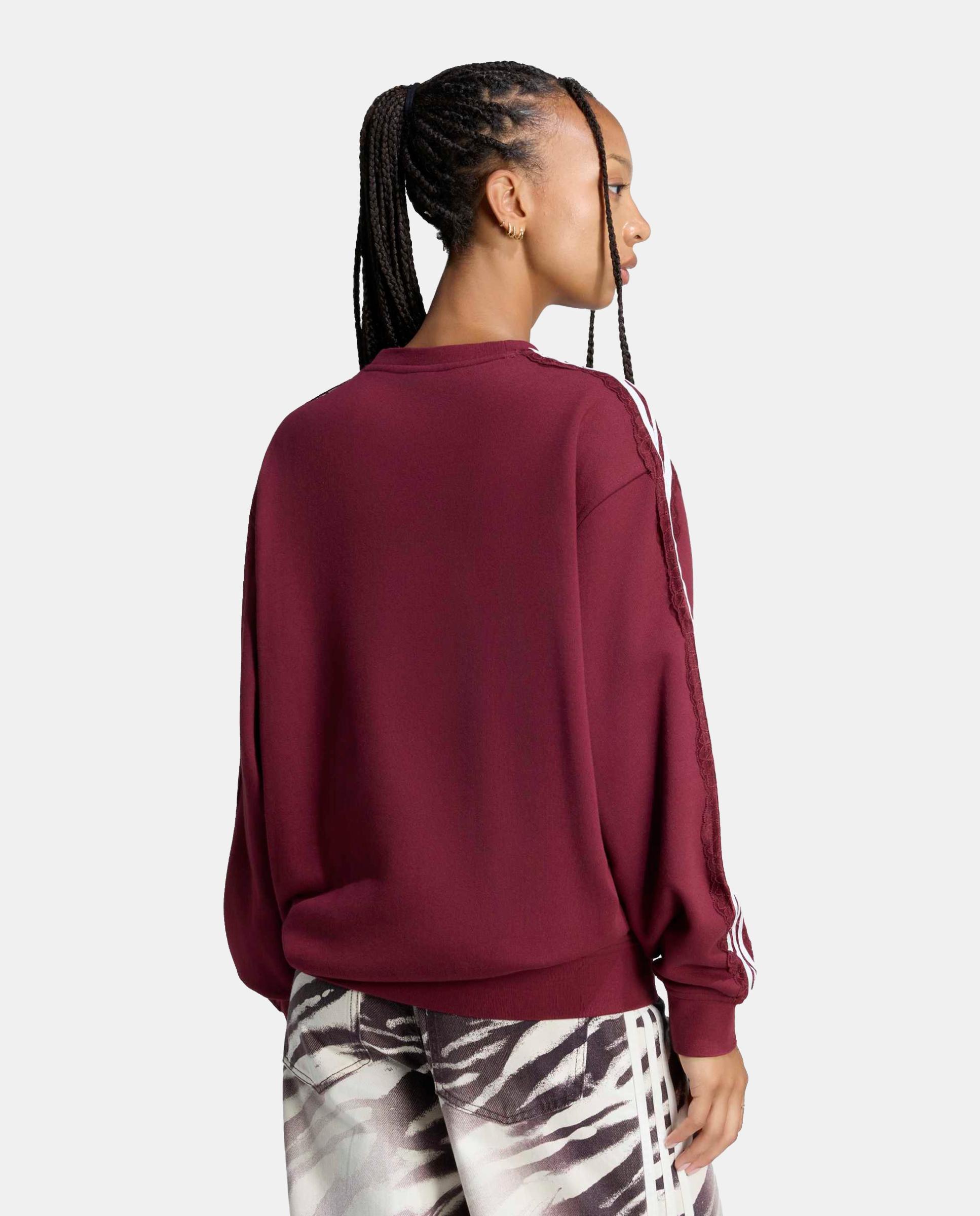 Sweatshirt Casual de Mulher Firebird Burgundy-2