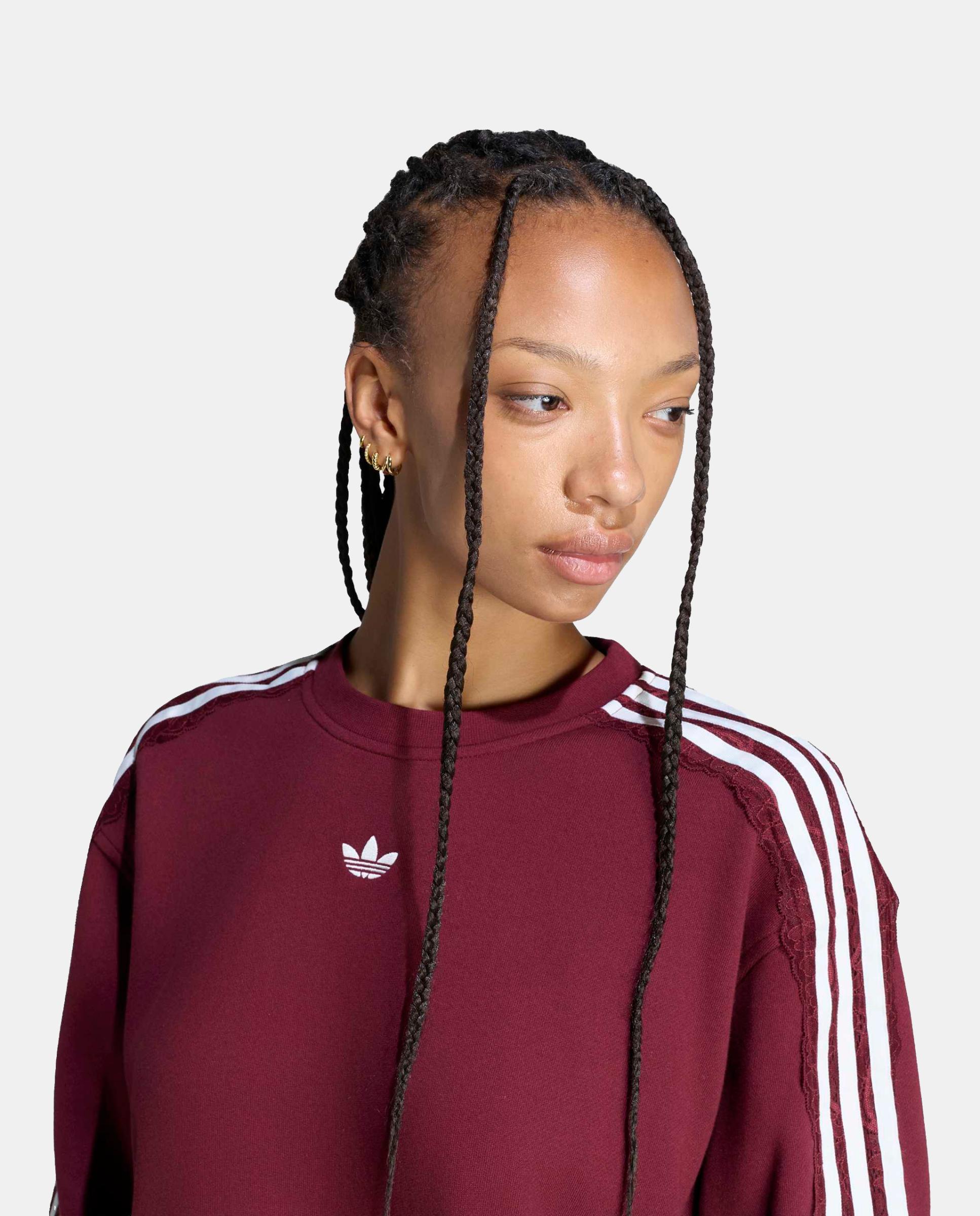 Sweatshirt Casual de Mulher Firebird Burgundy-4