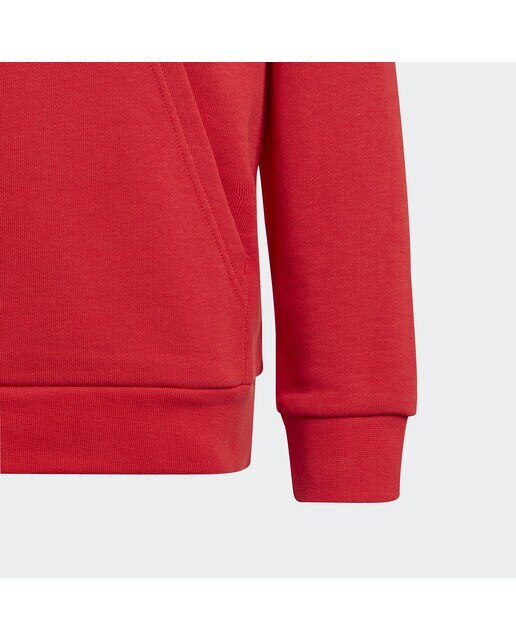 Sweatshirt de criança Trefoil adidas Originals Vermelho-4