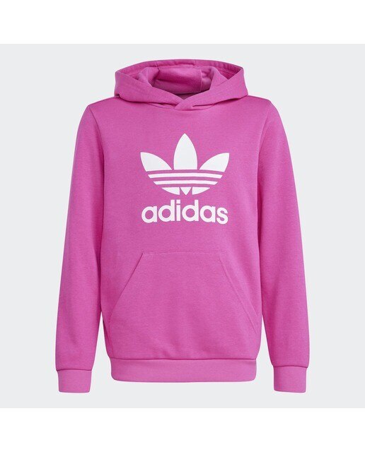 Sweatshirt de criança Trefoil adidas Originals Rosa-3