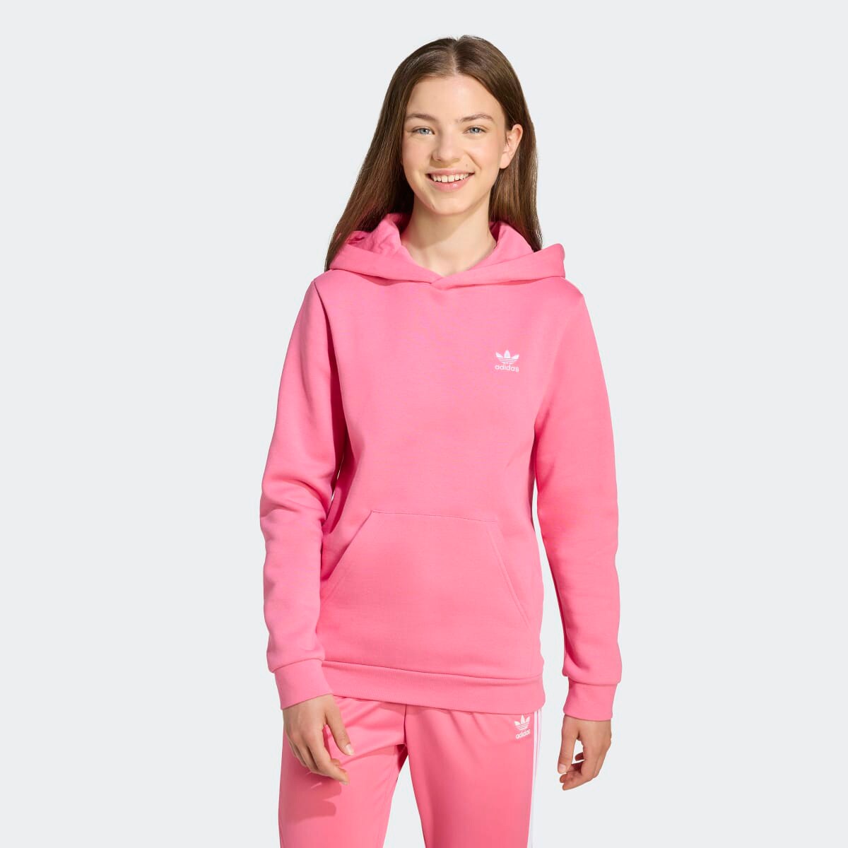 Sweatshirt de criança adidas Originals Rosa-3