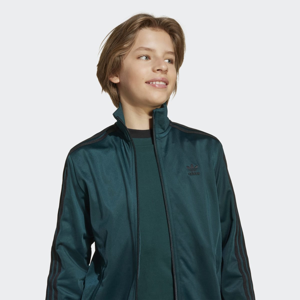 Sweatshirt de Criança Adicolor Firebird Originals Verde-6