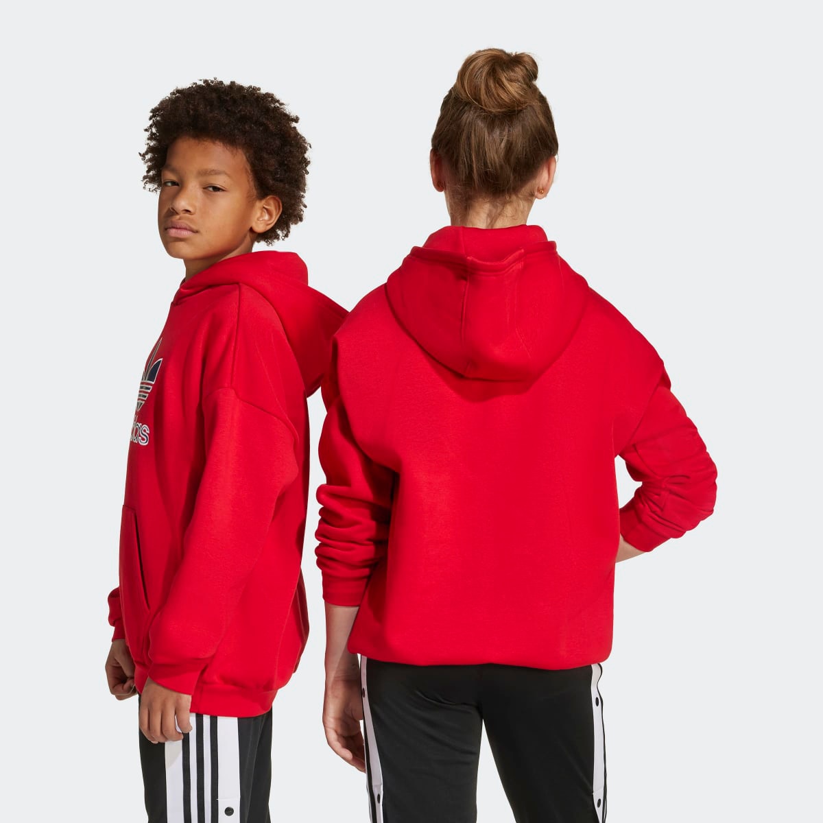 Sweatshirt de Criança Trefoil Kids Originals Vermelho-2