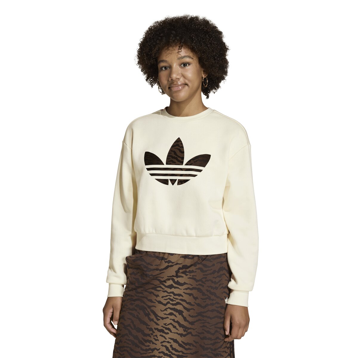 Sweatshirt de Menina Graphics Originals Branco-1