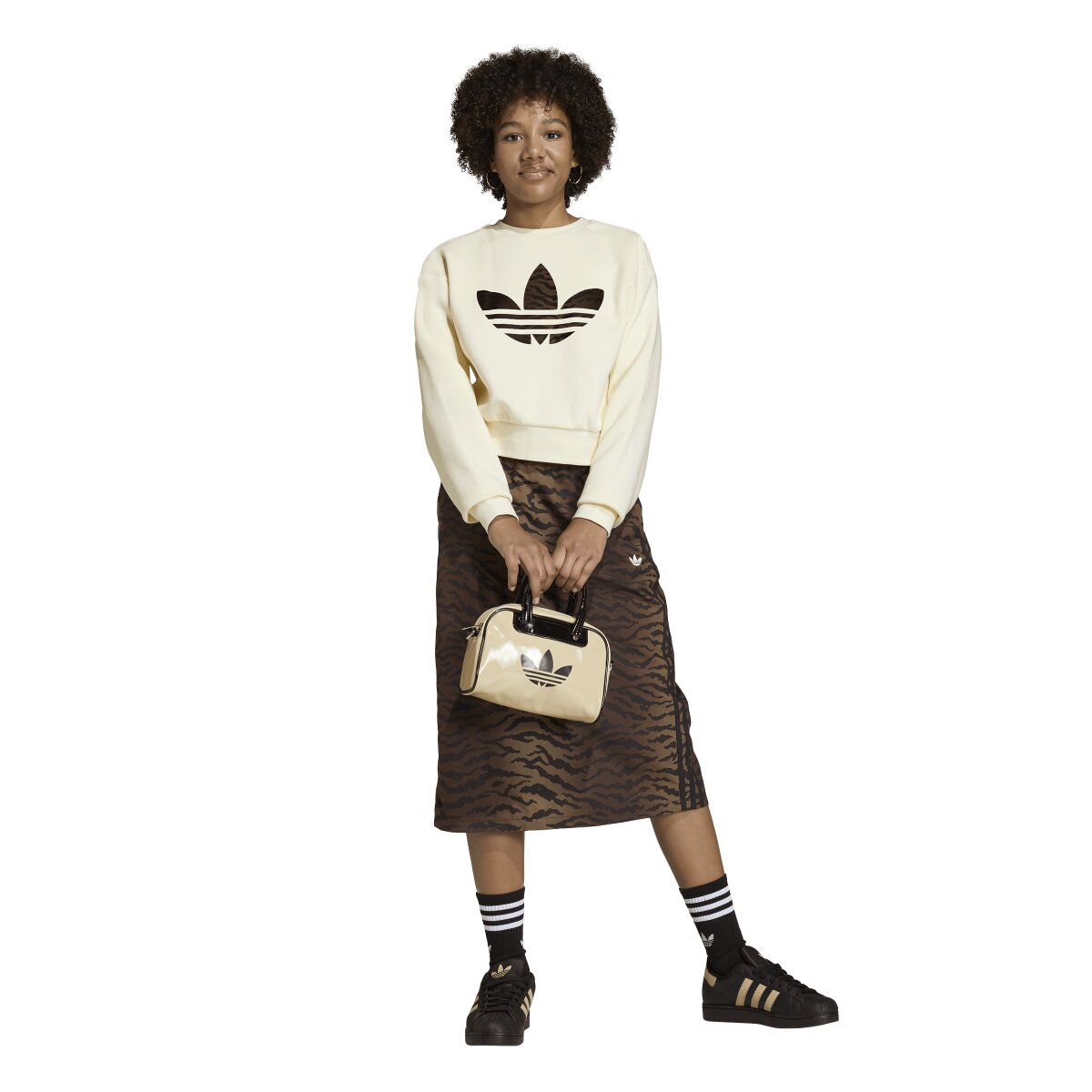 Sweatshirt de Menina Graphics Originals Branco-4
