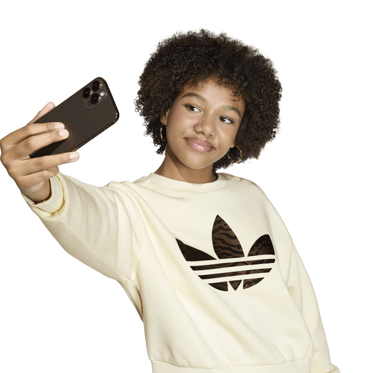 Sweatshirt de Menina Graphics Originals Branco-5