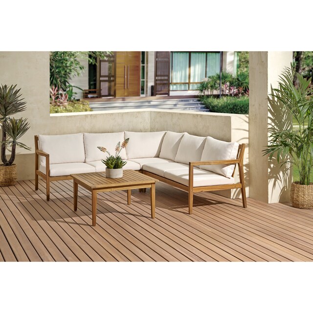 Imagen 0 de Conjunto de jardín con rinconera Preston Basics El Corte Inglés