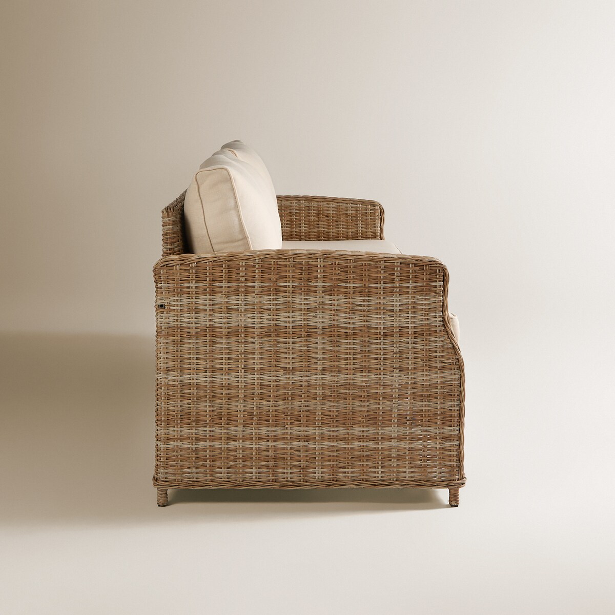 Sofá de jardim de 3 lugares Le Mans El Corte Inglés Natural-4