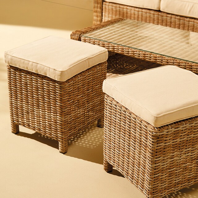 Imagen 0 de Set de 2 pufs de jardín Le Mans El Corte Inglés