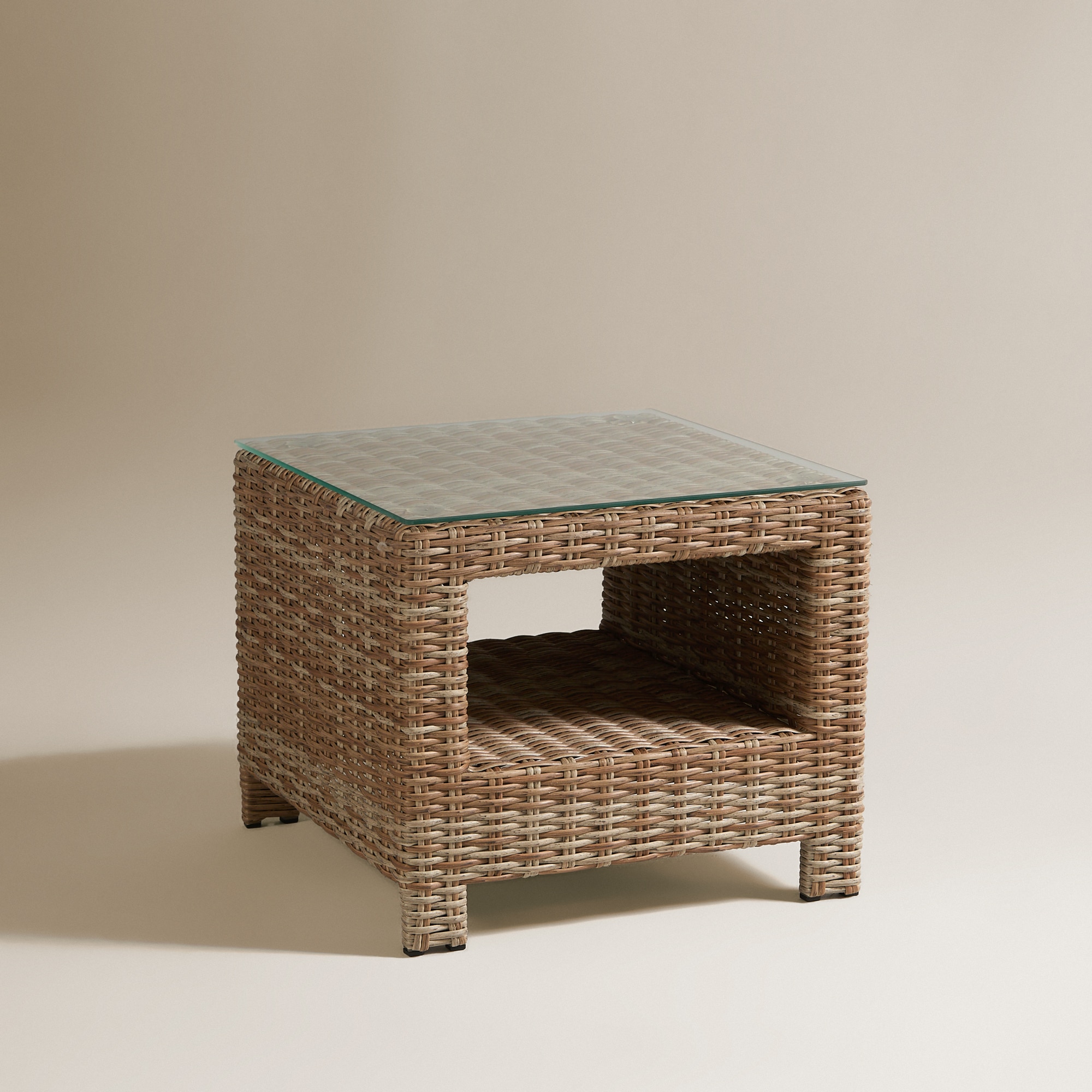 Mesa auxiliar de jardim Le Mans El Corte Inglés Champanhe-2