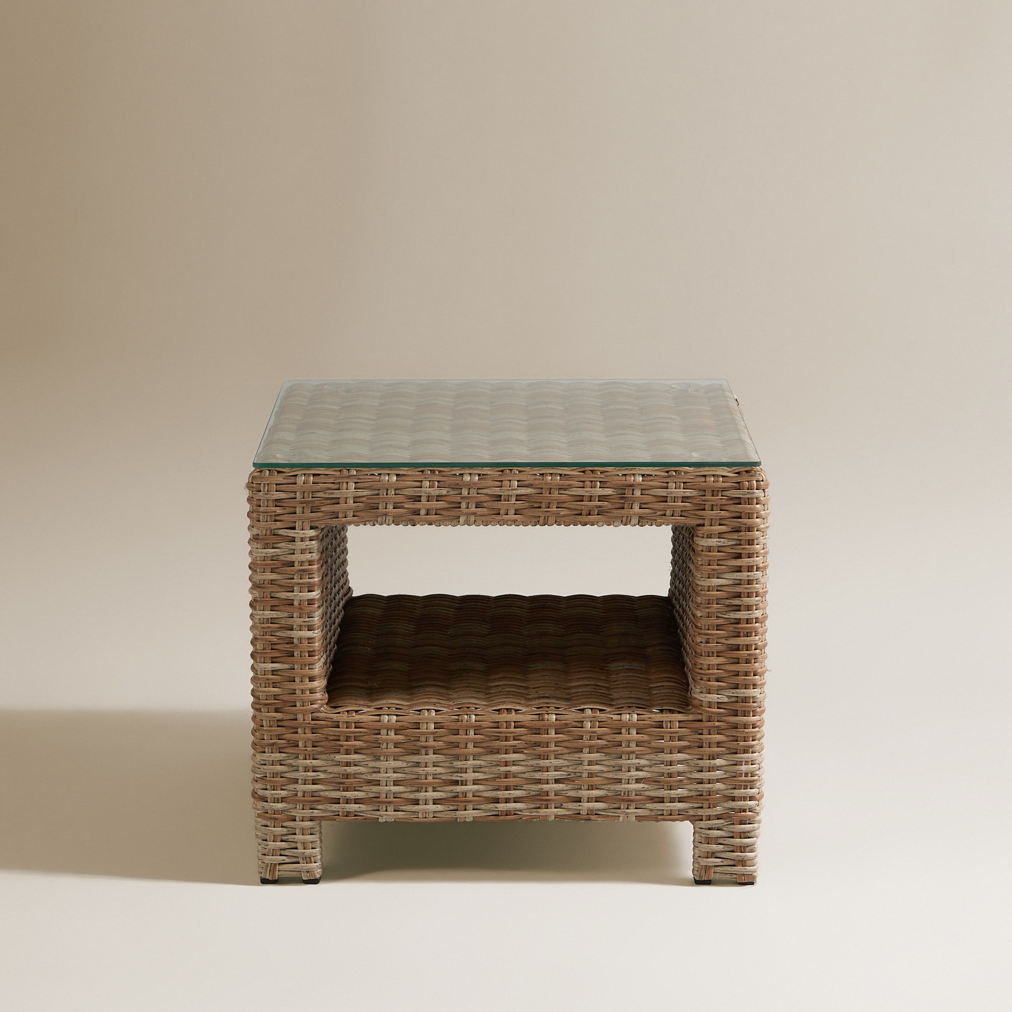 Mesa auxiliar de jardim Le Mans El Corte Inglés Champanhe-3