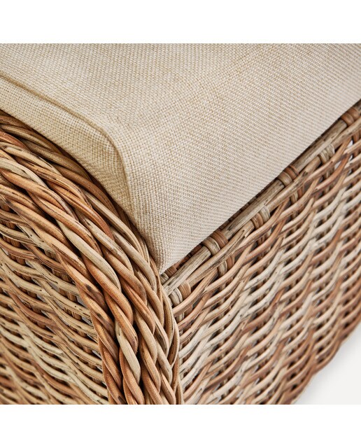 Poltrona de jardim reclinável com repouso para os pés Le Mans El Corte Inglés Champanhe-6