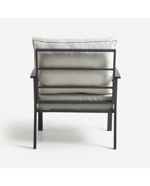 Conjunto de jardín Sicilia Basics El Corte Inglés Antracita / Gris-12