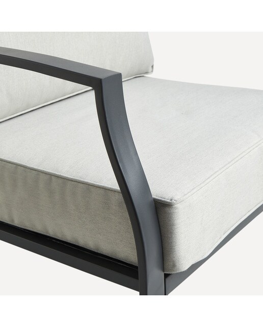 Conjunto de jardín Sicilia Basics El Corte Inglés Antracita / Gris-13