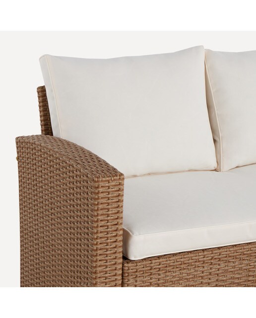Conjunto con rinconera Estambul Basics El Corte Inglés Natural-7